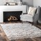 Nuloom Roxy Textured Diamond Tassel Area Rug 3ft x 5ft KKLR10A-305 - alternate 1